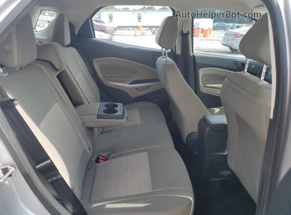 MAJ3S2FE2MC453570 2021 FORD ECOSPORT Silver Rear seats view