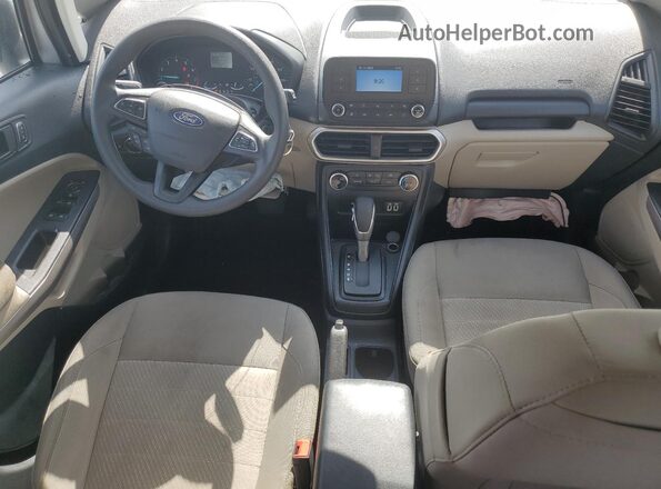 MAJ3S2FE2MC453570 2021 FORD ECOSPORT Silver Dashboard view
