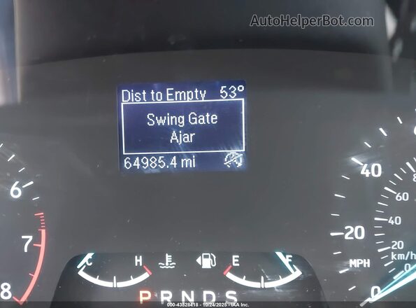 MAJ3S2FE3LC346011 2020 FORD ECOSPORT Красный Вид задних сидений
