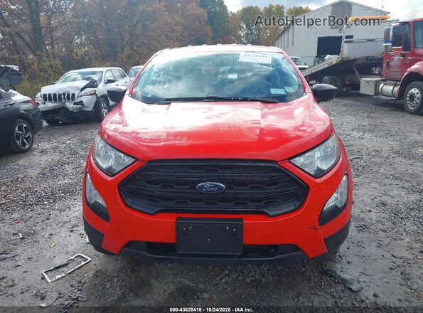 MAJ3S2FE3LC346011 2020 FORD ECOSPORT Красный Вид щитка приборов