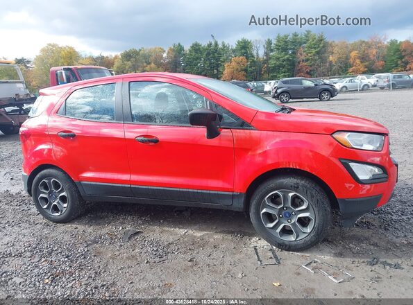 MAJ3S2FE3LC346011 2020 FORD ECOSPORT Красный Вид задней части салона