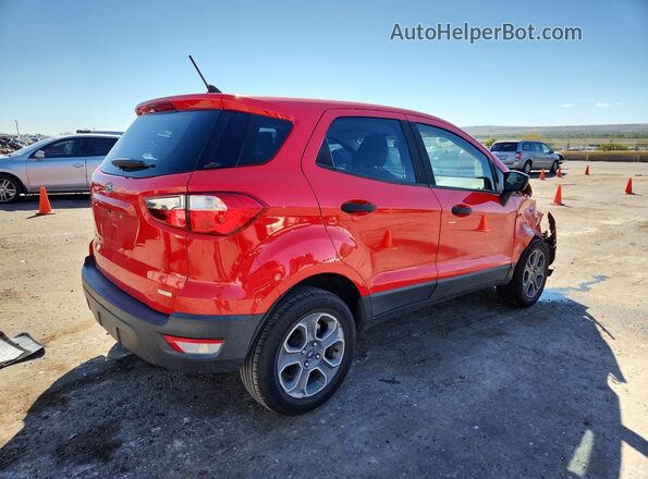 MAJ3S2FE6LC319174 2020 FORD ECOSPORT Красный Задняя правая четверть