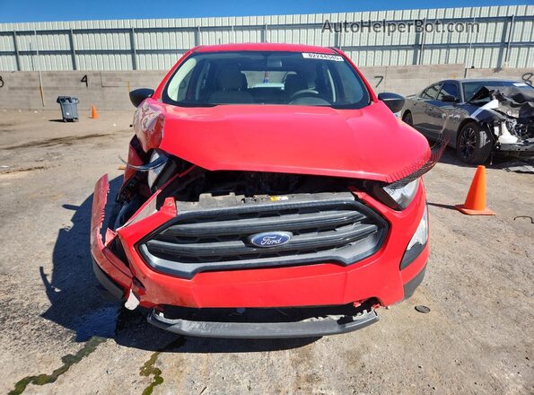 MAJ3S2FE6LC319174 2020 FORD ECOSPORT Красный Вид спереди