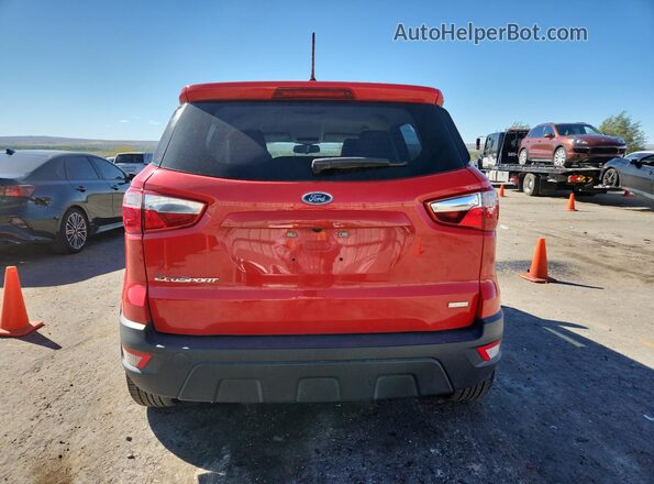 MAJ3S2FE6LC319174 2020 FORD ECOSPORT Красный Вид сзади