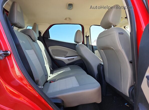 MAJ3S2FE6LC319174 2020 FORD ECOSPORT Красный Вид задней части салона