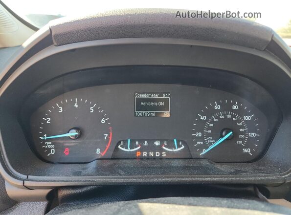 MAJ3S2FE6LC319174 2020 FORD ECOSPORT Красный Вид щитка приборов