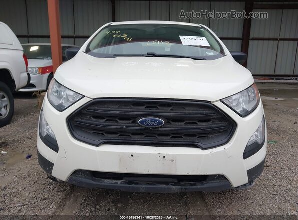 MAJ3S2FE8MC416751 2021 FORD ECOSPORT White Instrument cluster view