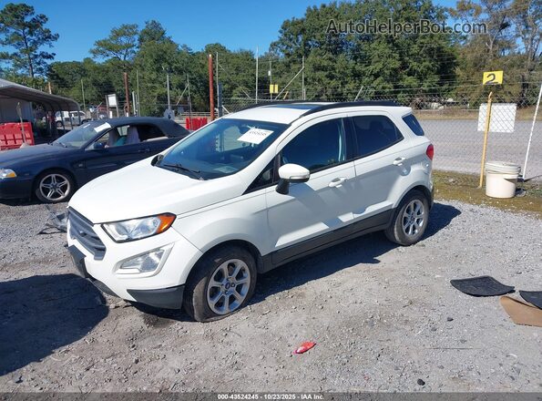MAJ3S2GE0MC440041 2021 FORD ECOSPORT Белый Передняя левая четверть