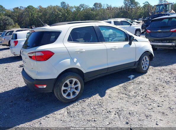 MAJ3S2GE0MC440041 2021 FORD ECOSPORT Белый Задняя правая четверть