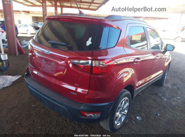 MAJ3S2GE1LC365882 2020 FORD ECOSPORT Red უკანა მარჯვენა