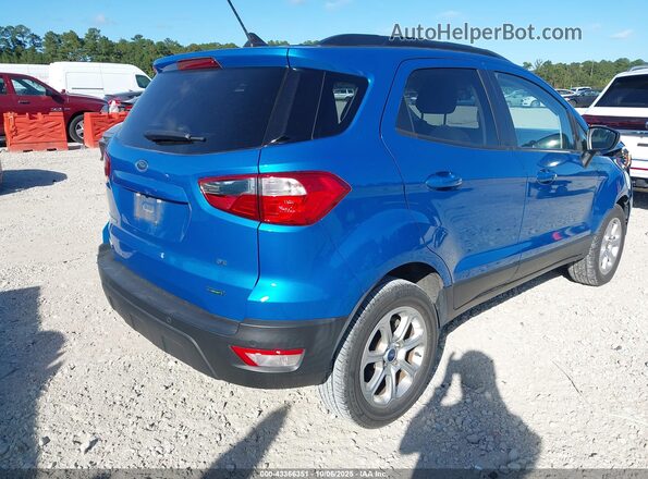 MAJ3S2GE2LC327500 2020 FORD ECOSPORT Синий Задняя правая четверть