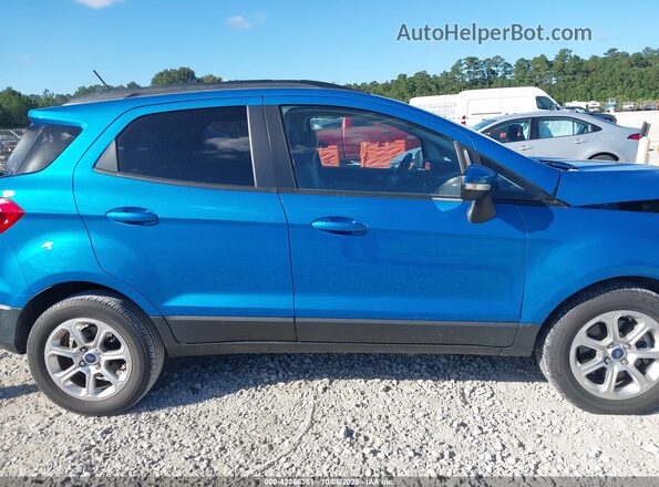 MAJ3S2GE2LC327500 2020 FORD ECOSPORT Синий Вид задней части салона
