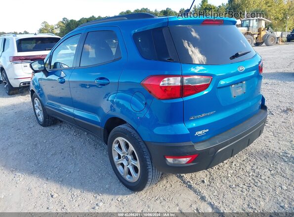 MAJ3S2GE2LC327500 2020 FORD ECOSPORT Синий Задняя левая четверть