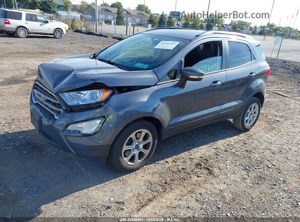 MAJ3S2GE2LC343986 2020 FORD ECOSPORT Gray Vista tres cuartos delantera izquierda