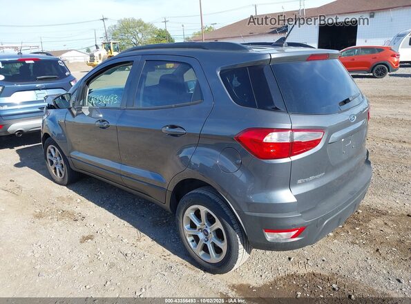 MAJ3S2GE2LC343986 2020 FORD ECOSPORT Gray Trasero izquierdo