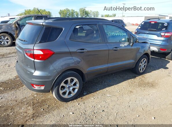 MAJ3S2GE2LC343986 2020 FORD ECOSPORT Gray Trasero derecho