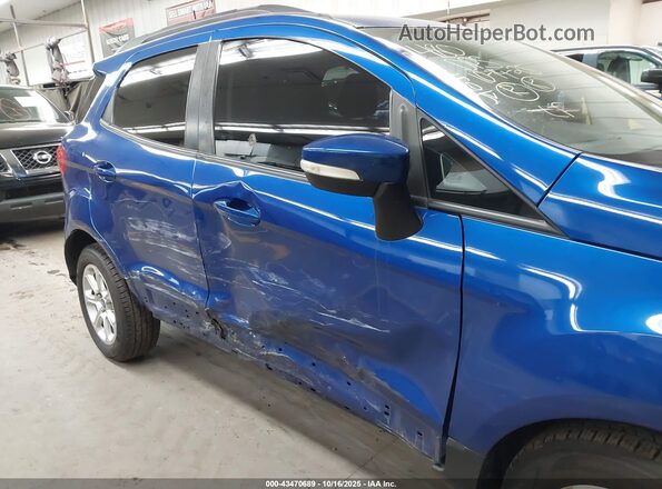 MAJ3S2GE2LC348346 2020 FORD ECOSPORT Blue Widok z przodu