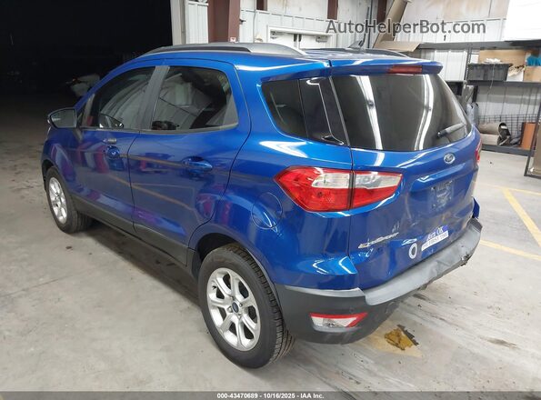 MAJ3S2GE2LC348346 2020 FORD ECOSPORT Blue Tył lewy