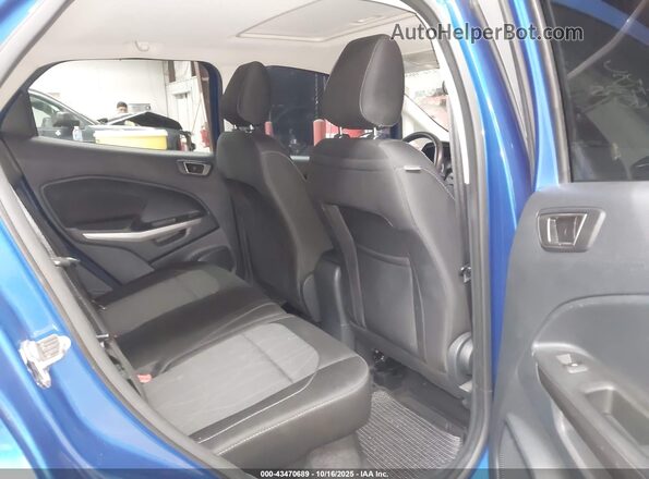 MAJ3S2GE2LC348346 2020 FORD ECOSPORT Blue Widok naklejki z numerem VIN