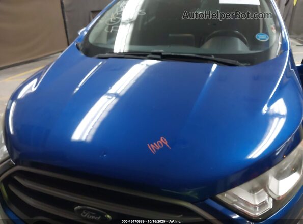 MAJ3S2GE2LC348346 2020 FORD ECOSPORT Blue Widok z tyłu