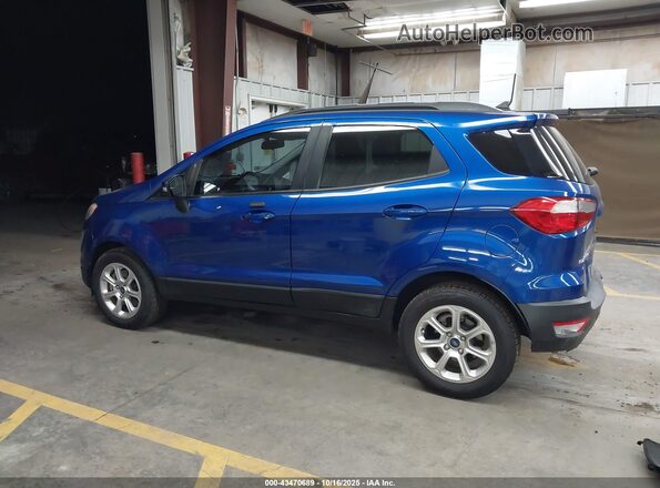 MAJ3S2GE2LC348346 2020 FORD ECOSPORT Blue Widok wnętrza 360 stopni