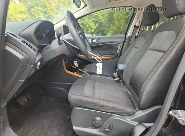 MAJ3S2GE2MC451915 2021 FORD ECOSPORT Black Widok wnętrza z przodu