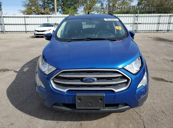 MAJ3S2GE3LC368850 2020 FORD ECOSPORT Синий Вид спереди