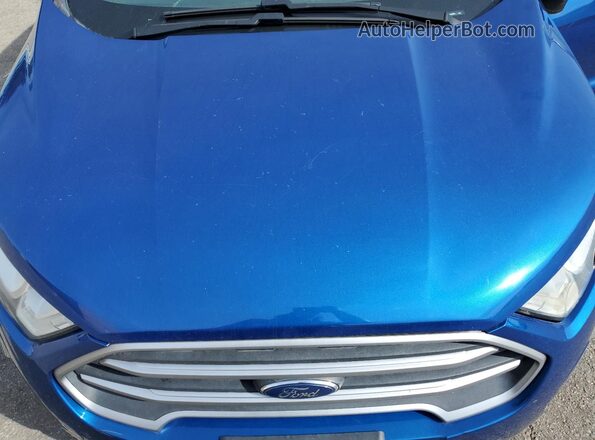 MAJ3S2GE3LC368850 2020 FORD ECOSPORT Синий Вид подкапотного пространства