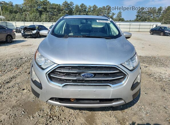 MAJ3S2GE4LC342399 2020 FORD ECOSPORT Silver წინა ხედი