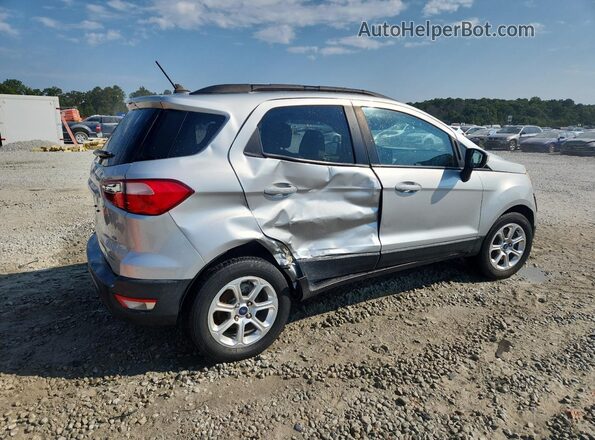 MAJ3S2GE4LC342399 2020 FORD ECOSPORT Silver უკანა მარჯვენა