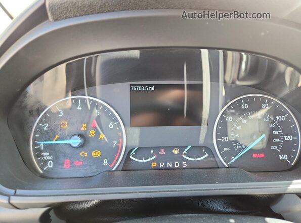 MAJ3S2GE4LC342399 2020 FORD ECOSPORT Silver ხელსაწყოთა პანელის ხედი