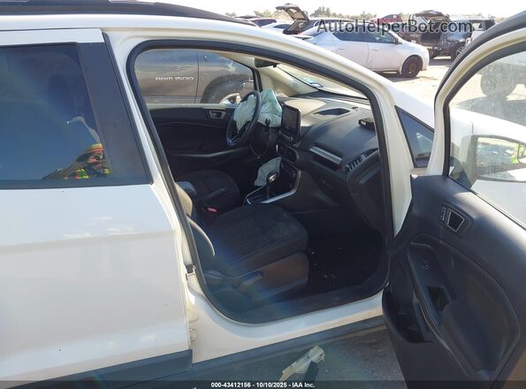 MAJ3S2GE5LC344484 2020 FORD ECOSPORT White Вид салону спереду