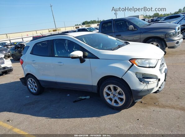 MAJ3S2GE5LC344484 2020 FORD ECOSPORT White Вид задньої частини салону