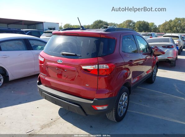 MAJ3S2GE5MC412249 2021 FORD ECOSPORT Red Rear right