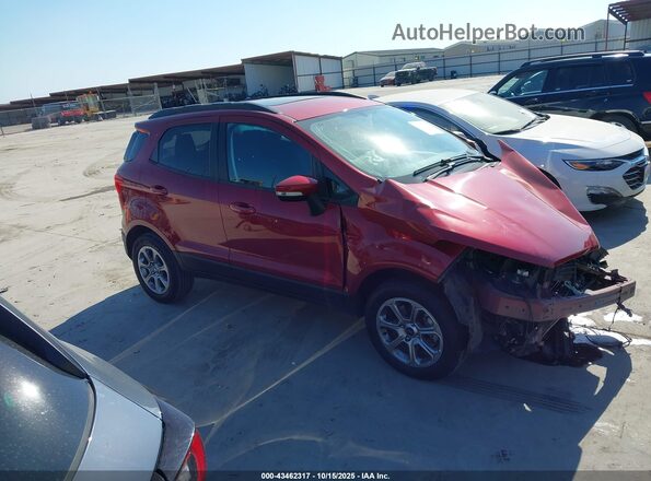 MAJ3S2GE5MC412249 2021 FORD ECOSPORT Red 360 interior view