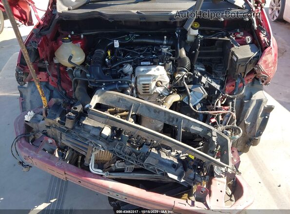 MAJ3S2GE5MC412249 2021 FORD ECOSPORT Red Rear view