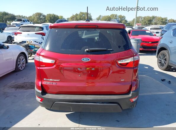 MAJ3S2GE5MC412249 2021 FORD ECOSPORT Red 