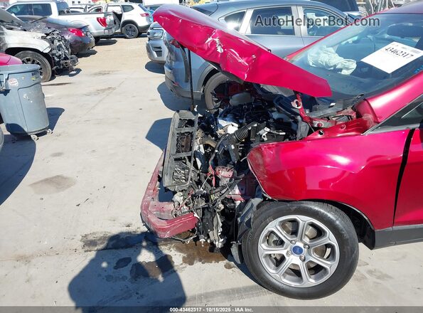 MAJ3S2GE5MC412249 2021 FORD ECOSPORT Red Front view