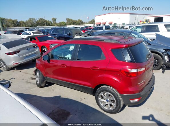 MAJ3S2GE5MC412249 2021 FORD ECOSPORT Red 