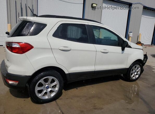 MAJ3S2GE6LC390552 2020 FORD ECOSPORT White Trasero derecho