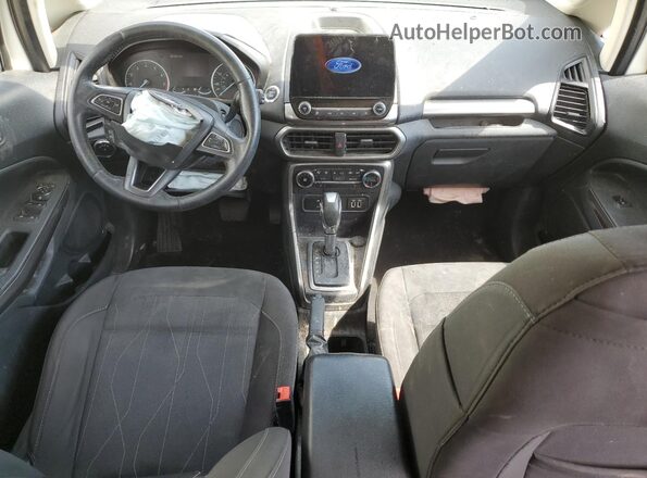 MAJ3S2GE6LC390552 2020 FORD ECOSPORT White Vista del salpicadero