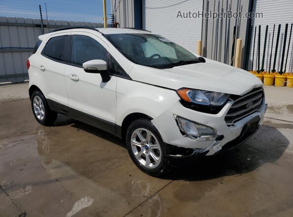 MAJ3S2GE6LC390552 2020 FORD ECOSPORT White Delantero derecho