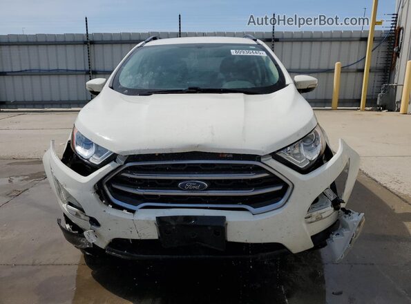 MAJ3S2GE6LC390552 2020 FORD ECOSPORT White Vista frontal