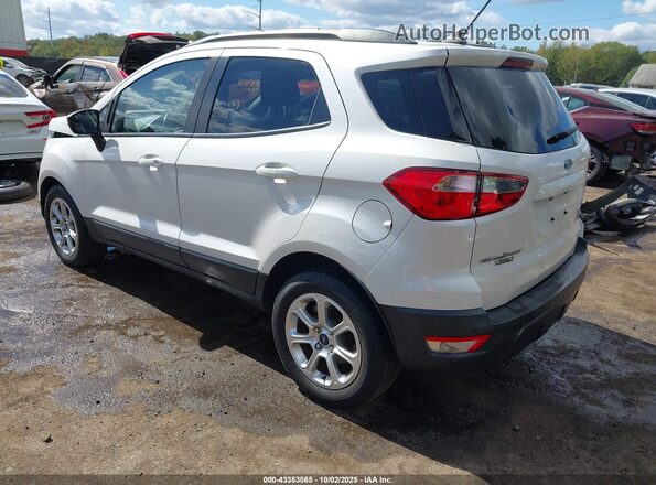 MAJ3S2GE8KC304348 2019 FORD ECOSPORT White 