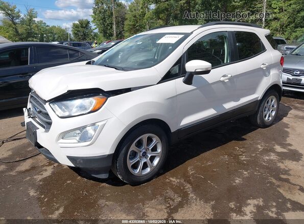 MAJ3S2GE8KC304348 2019 FORD ECOSPORT White 