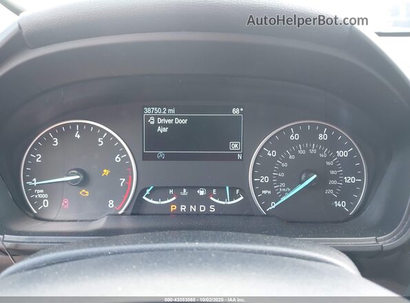 MAJ3S2GE8KC304348 2019 FORD ECOSPORT White 
