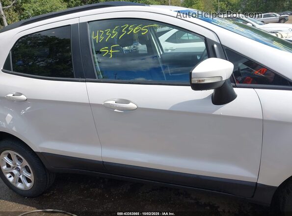 MAJ3S2GE8KC304348 2019 FORD ECOSPORT White 