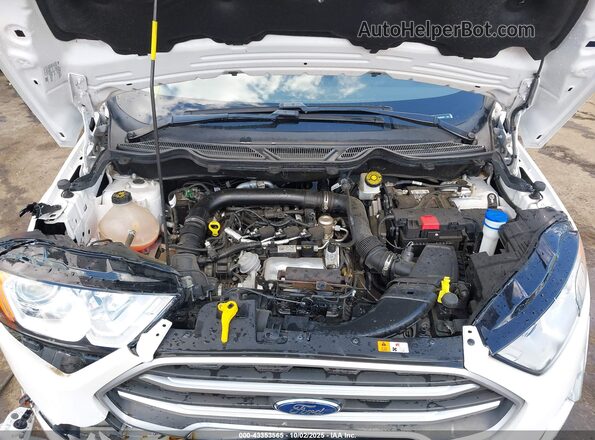 MAJ3S2GE8KC304348 2019 FORD ECOSPORT White 