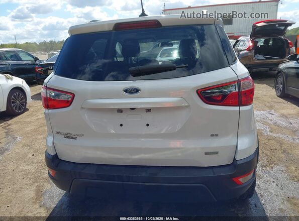 MAJ3S2GE8KC304348 2019 FORD ECOSPORT White 