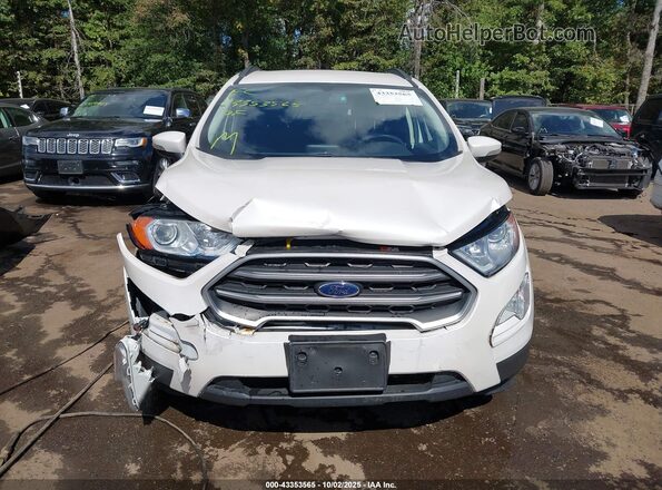 MAJ3S2GE8KC304348 2019 FORD ECOSPORT White 